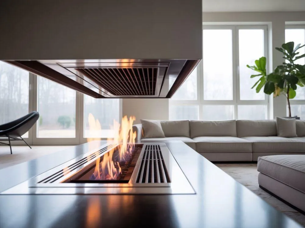 Zdjęcie Jak zrobić dolot powietrza do kominka, aby uniknąć problemów z wentylacją