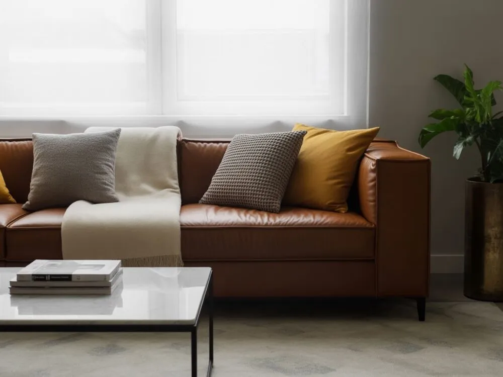 Zdjęcie Jak nakryć skórzaną kanapę? Praktyczne porady i inspiracje