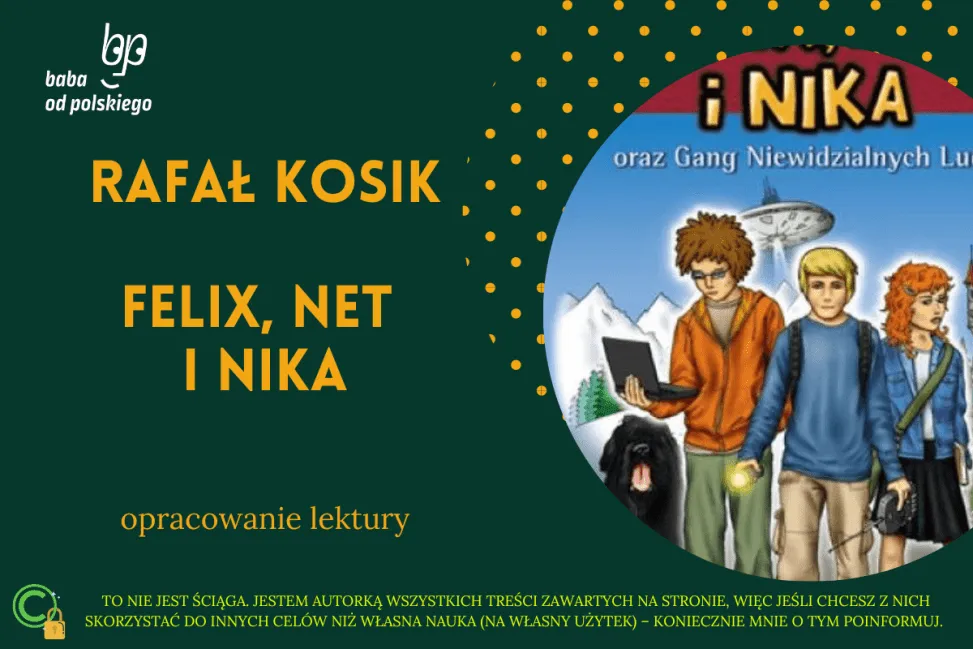 Zdjęcie Felix, Net i Nika - Blog z cytatami i recenzjami dla fanów serii