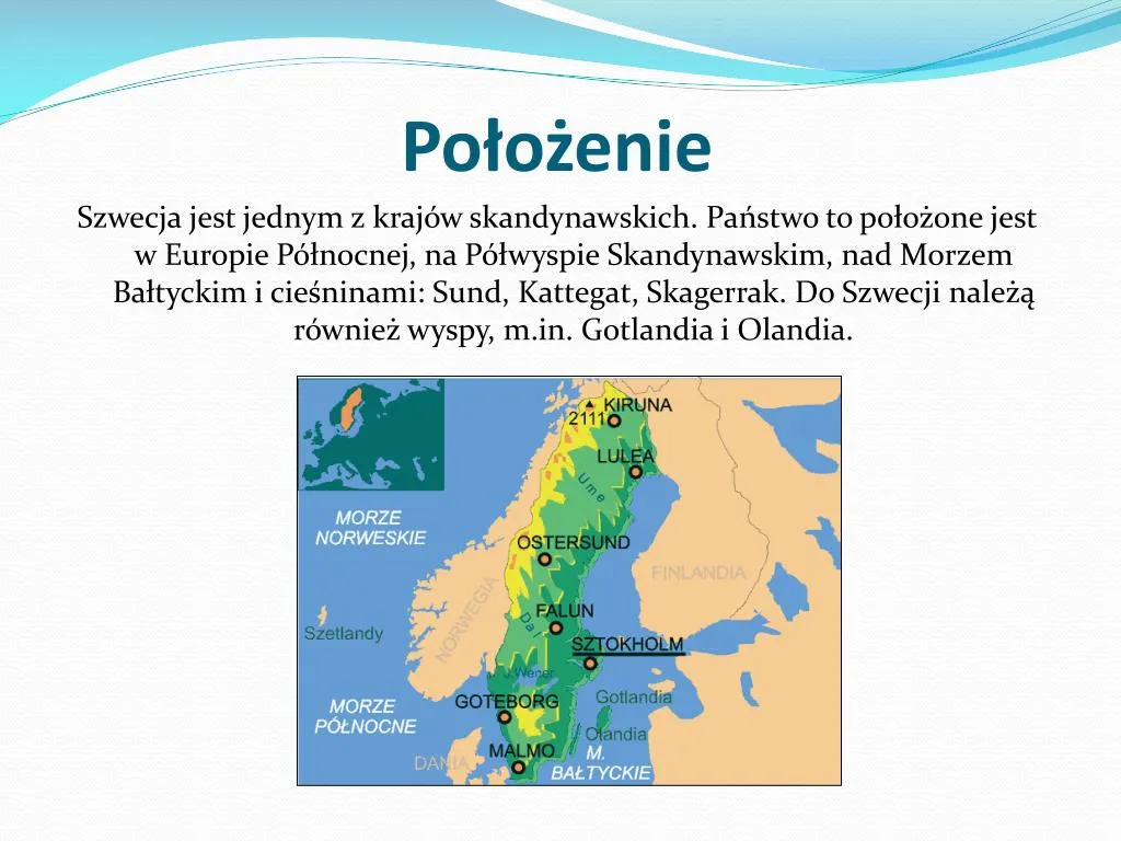 Zdjęcie Gdzie leży półwysep skandynawski: kompletny atlas położenia i granic