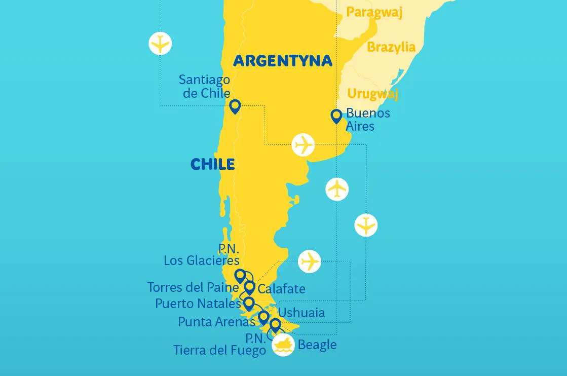 Zdjęcie Patagonia: Gdzie leży? Odkryj granice i atrakcje Argentyny i Chile