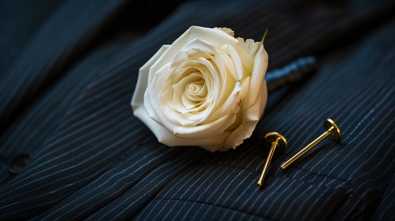 Zdjęcie Jak złożyć butonierke perfekcyjnie? Oto 3 proste kroki do elegancji
