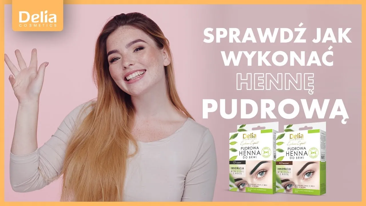 Zdjęcie Henna pudrowa Delia jak zrobić: krok po kroku do idealnych brwi