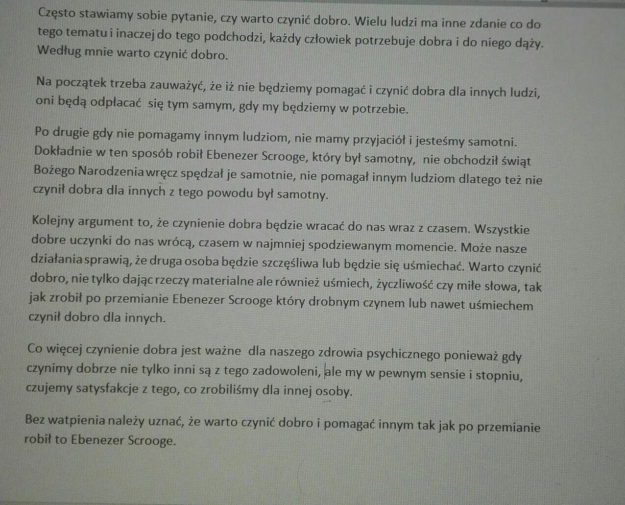 Zdjęcie Napisz rozprawkę w której rozważysz czy warto pomagać innym – argumenty i przykłady