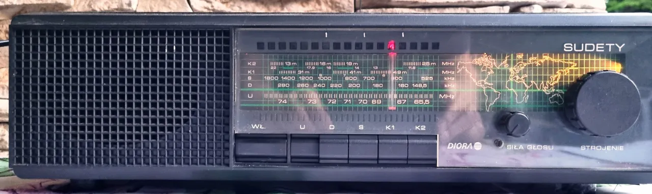 Zdjęcie Diora Sudety - legendarny odbiornik radiowy, specyfikacja i parametry techniczne