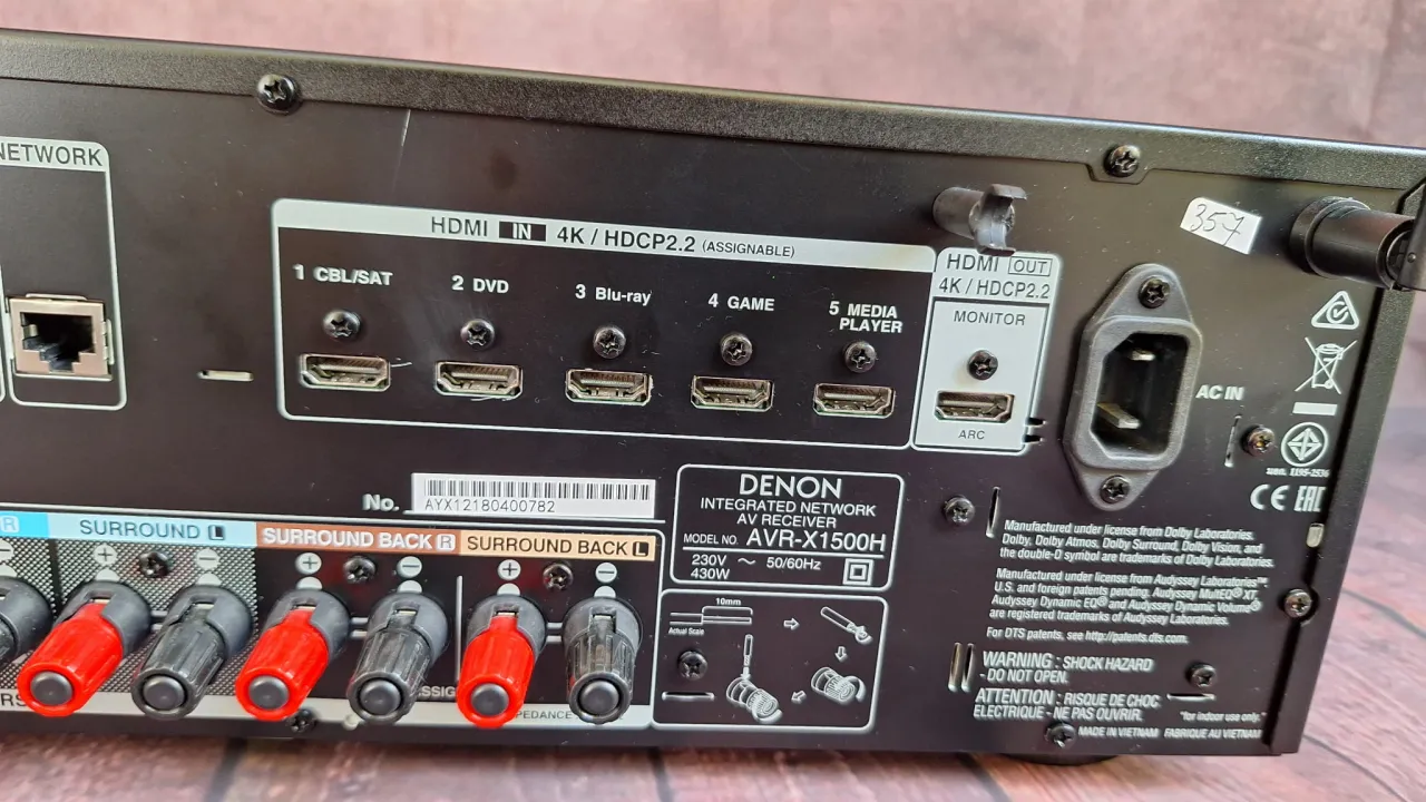Zdjęcie Jakie kolumny do denon avr x1500h, aby uzyskać najlepszy dźwięk?