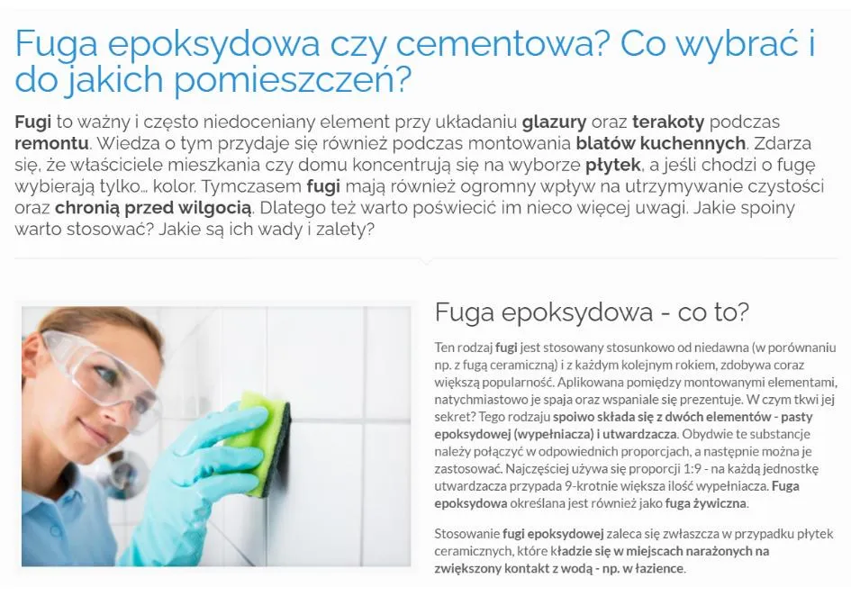 Zdjęcie Jakie fugi do kuchni wybrać, by uniknąć problemów z wilgocią?
