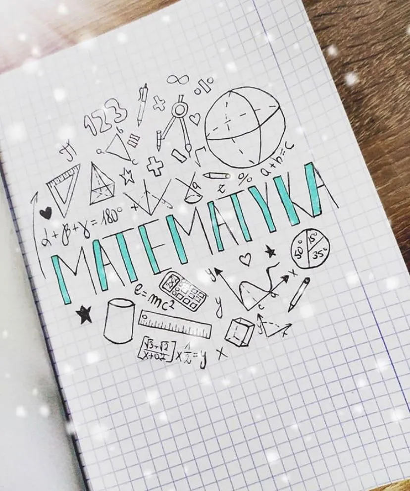 Zdjęcie Jak ozdobić zeszyt do matematyki, by był piękny i motywujący
