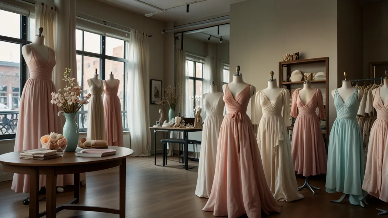 Zdjęcie Eleganckie sukienki z naturalnych materiałów: styl i komfort