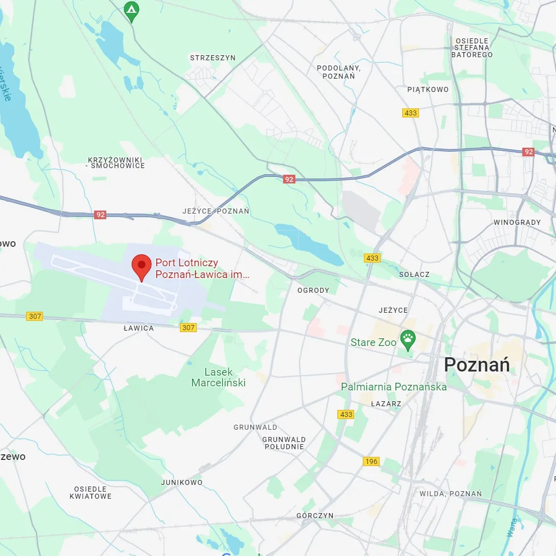 Zdjęcie Jak dojechać na lotnisko Poznań-Ławica? Sprawdź najlepsze opcje transportu