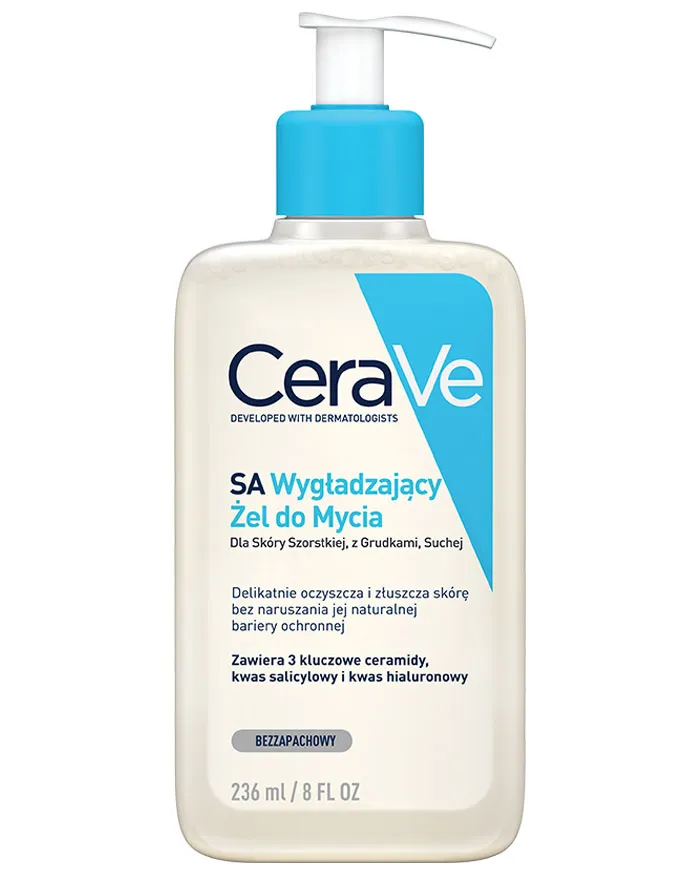 Zdjęcie CeraVe SA wygładzający żel do mycia 236 ml – skuteczna pielęgnacja skóry