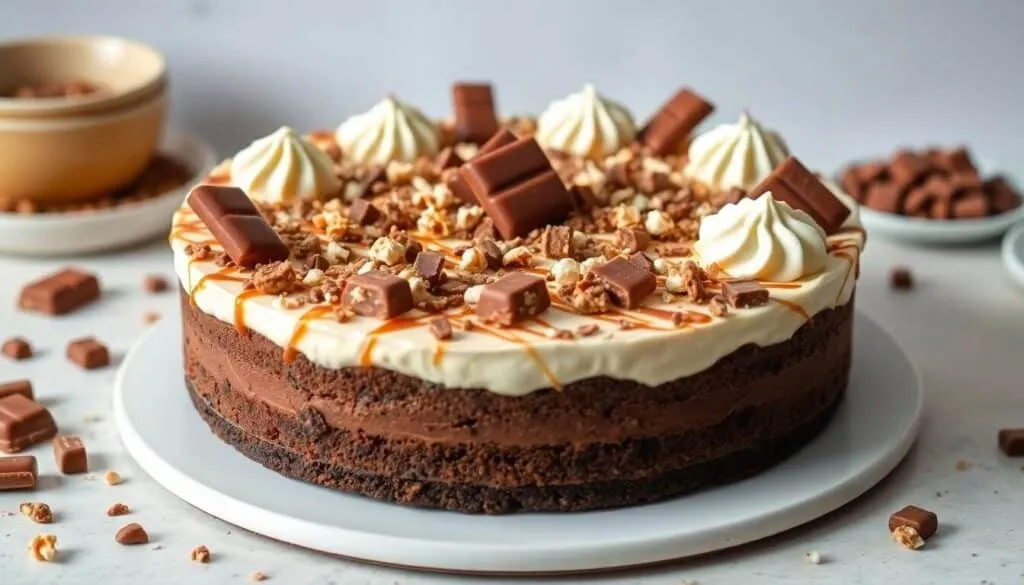 Zdjęcie G&acirc;teau chocolat sans cuisson 3 ingr&eacute;dients: le secret d'un dessert express