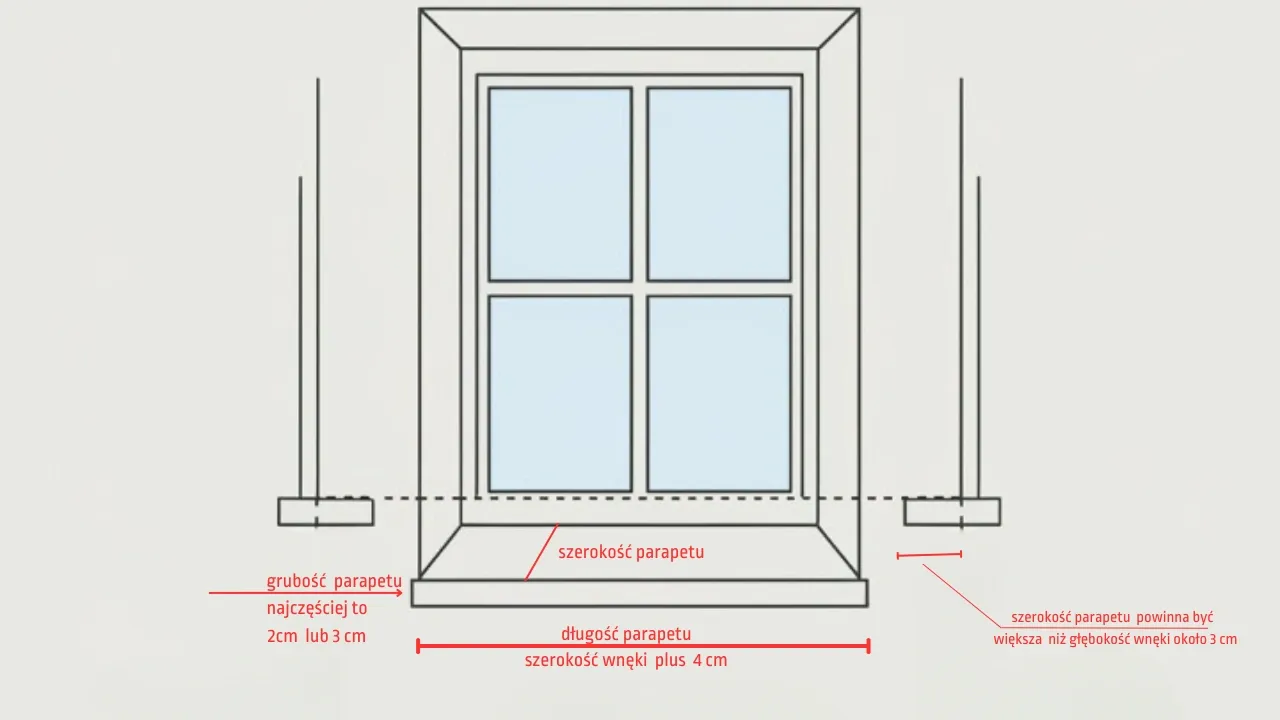 Zdjęcie Ile wystaje parapet wewnętrzny? Sprawdź optymalne wymiary dla swojego domu