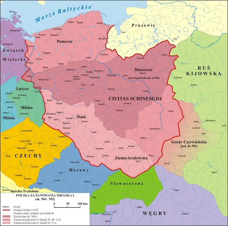 Zdjęcie W którym roku Mieszko I przyjął chrzest? Odkryj ważne daty i znaczenie