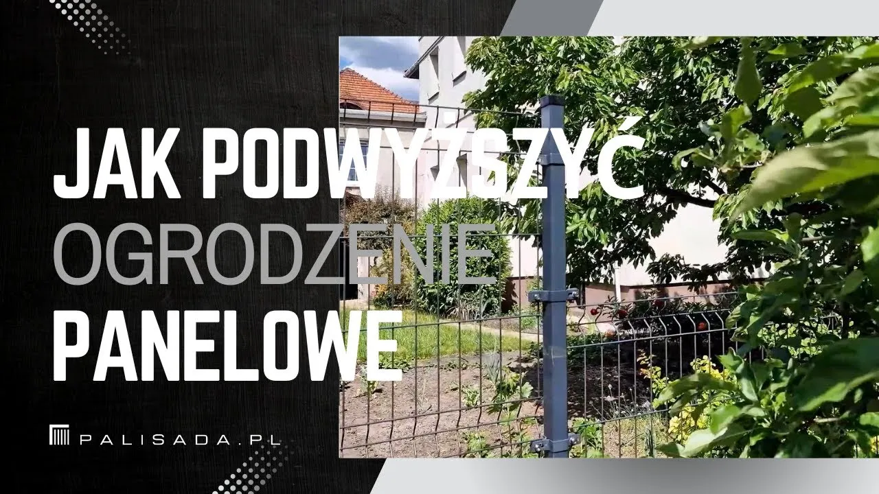 Zdjęcie Jak podwyższyć ogrodzenie panelowe - proste sposoby na większą prywatność