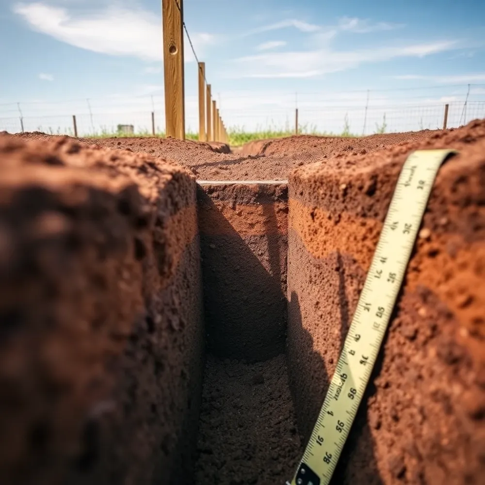 Zdjęcie Jak głęboko fundament pod ogrodzenie - uniknij błędów przy budowie