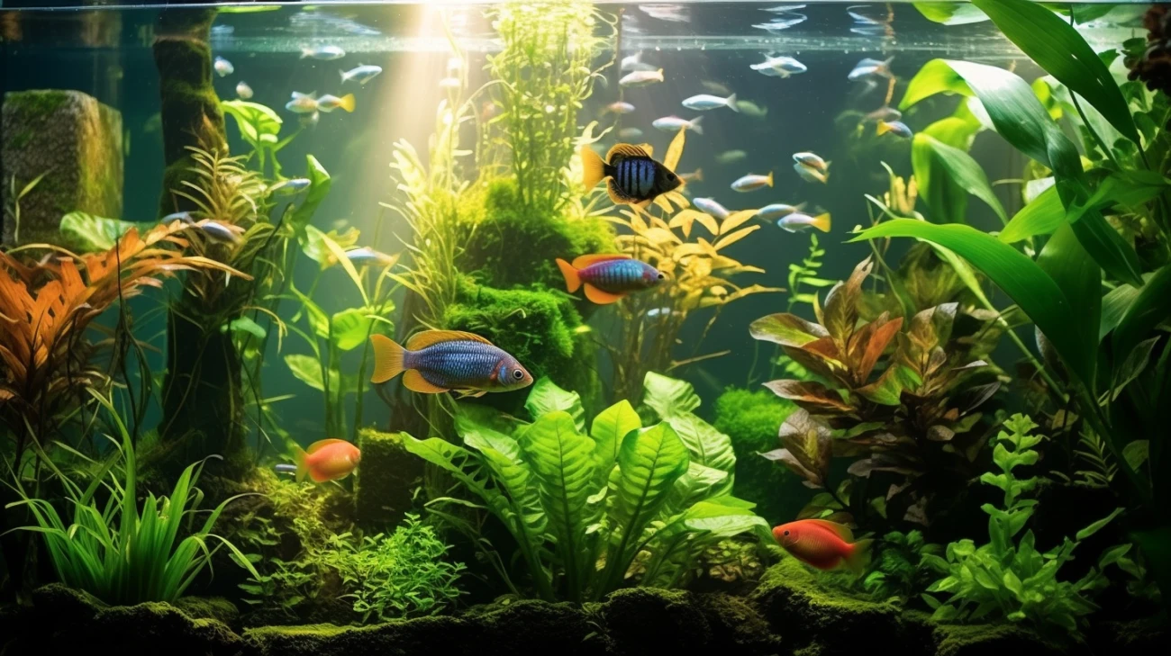 Wyposaż akwaterrarium lub akwarium