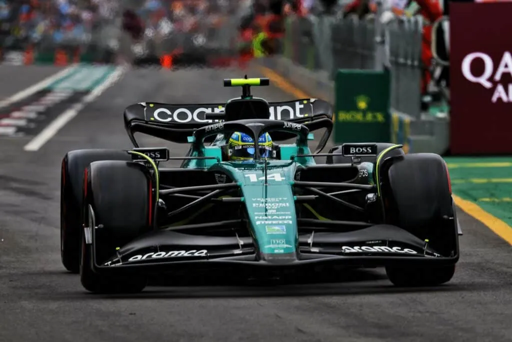 Zdjęcie Zaskakujące wyeliminowanie Fernando Alonso w Q1! Hiszpan znowu zawiódł na starcie