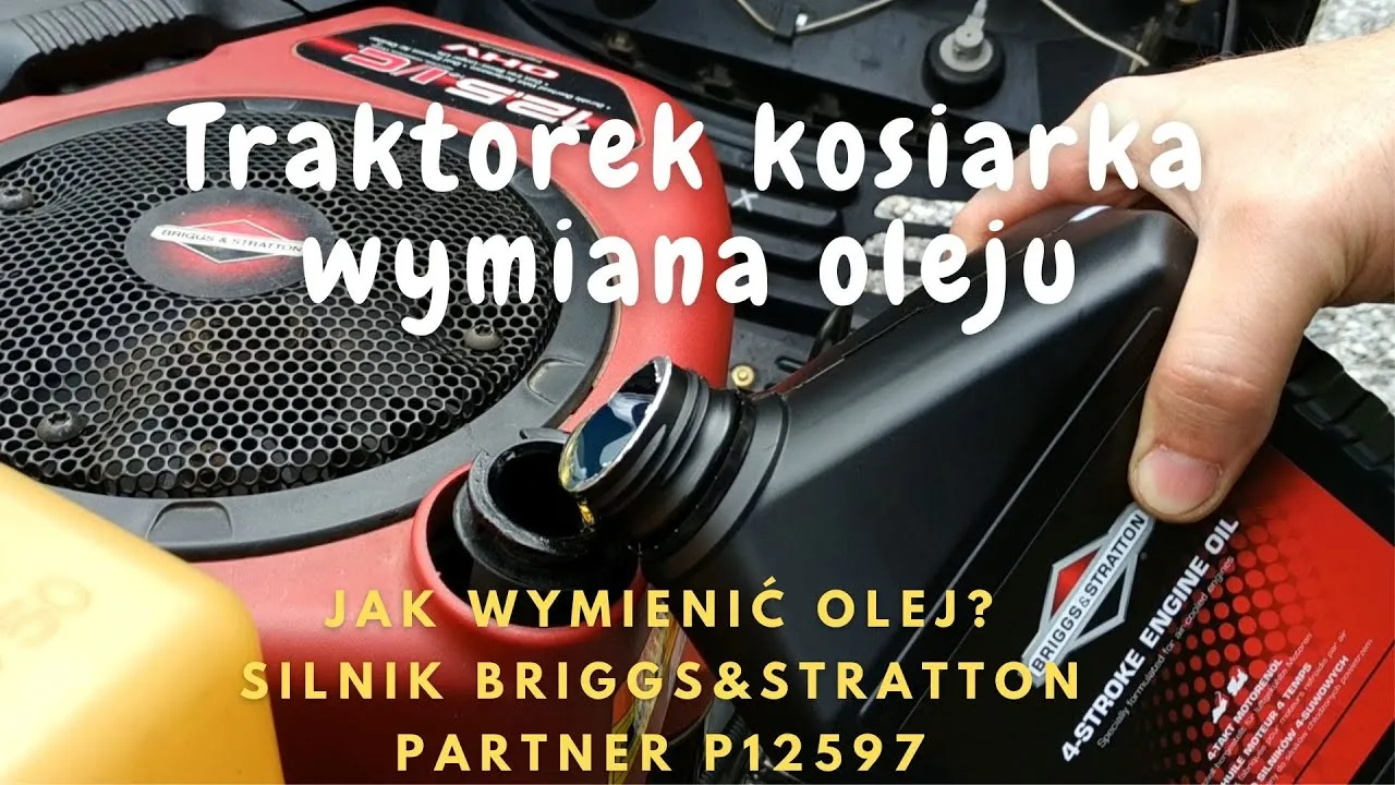 Zdjęcie Ile oleju do silnika Briggs&Stratton 12 5HP? Sprawdź, aby uniknąć problemów