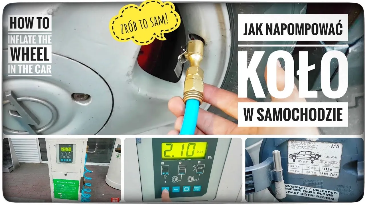 Zdjęcie Jak napompować opony krok po kroku? Uniknij przykrych niespodzianek na drodze