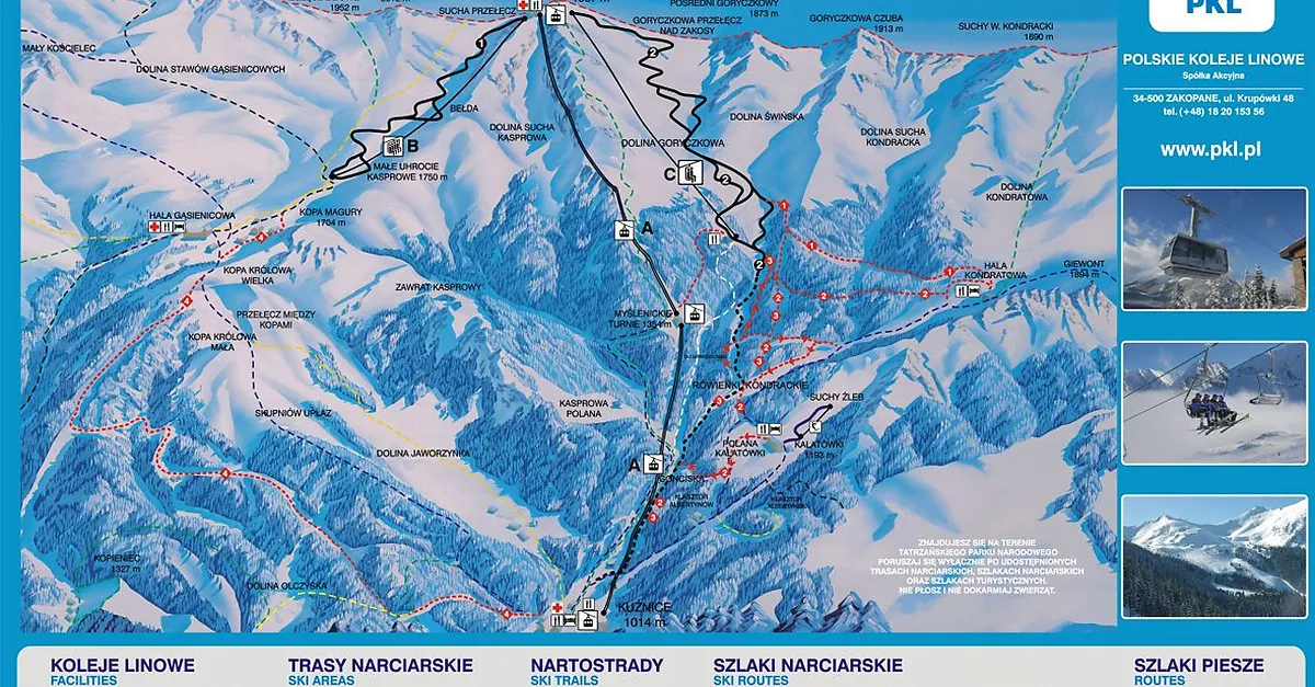 Zdjęcie Kasprowy Wierch ski - odkryj najlepsze trasy i warunki narciarskie