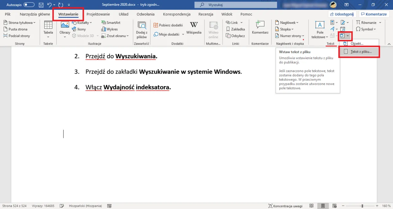 Zdjęcie Jak połączyć dwa pliki Word bez utraty formatowania i treści