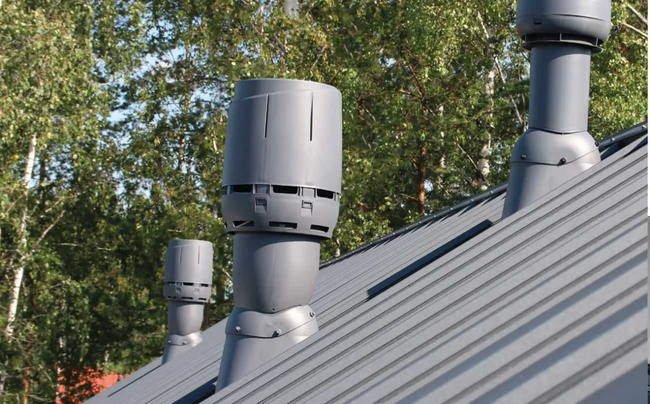 Zdjęcie Wyrzutnia dachowa wentylacji mechanicznej: klucz do skutecznej instalacji