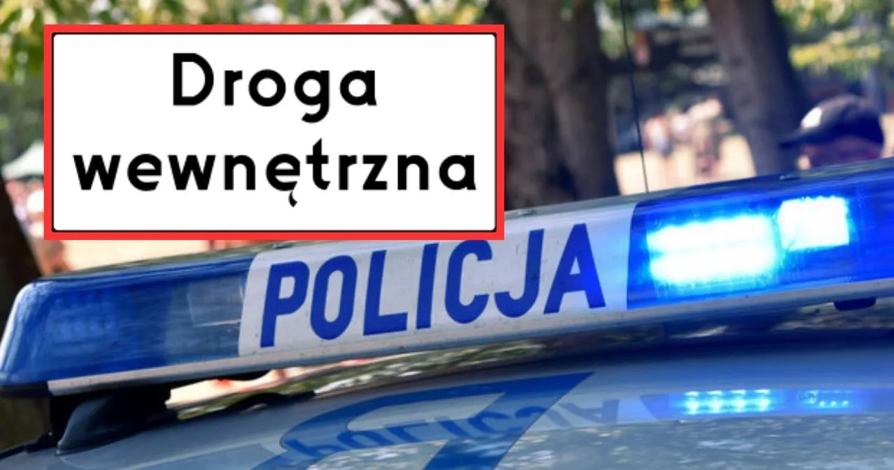 Zdjęcie Czy na drodze wewnętrznej można dostać mandat? Sprawdź, jakie kary grożą!