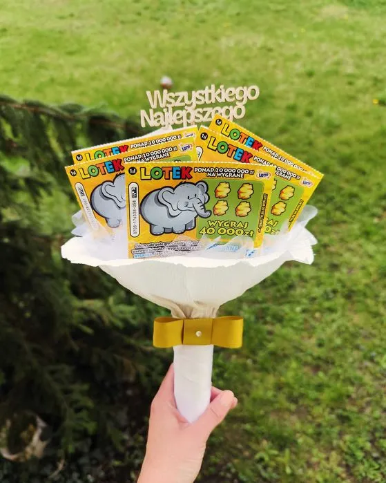 Zdjęcie Bukiet ze zdrapek gdzie kupić - najlepsze miejsca na zakupy i porady