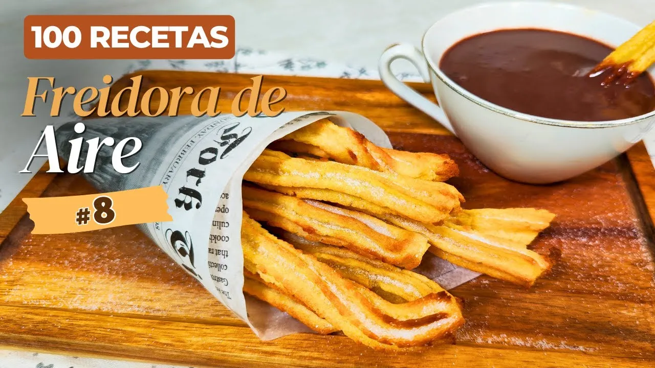 Zdjęcie Cómo hacer churros en la freidora de aire sin complicaciones y saludables