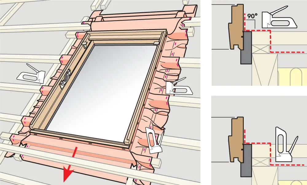Zdjęcie Jak wyjąć okno dachowe Velux bez uszkadzania konstrukcji dachu