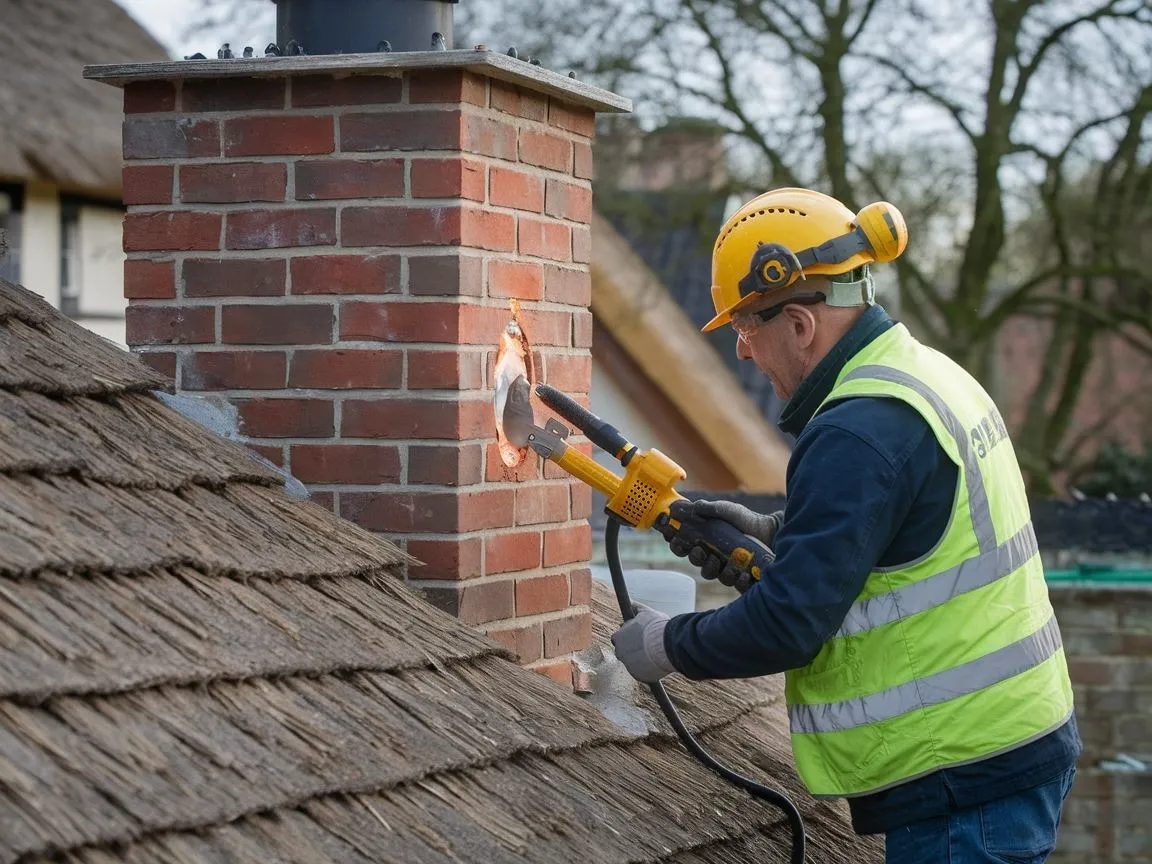 Zdjęcie Jak prawidłowo wyciąć otwór wentylacyjny w kominie - kompletny poradnik krok po kroku