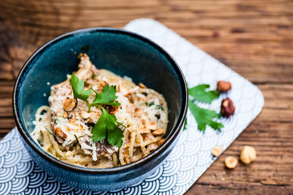 Zdjęcie Spaghetti z kurkami: łatwy przepis na pyszne danie, które pokochasz