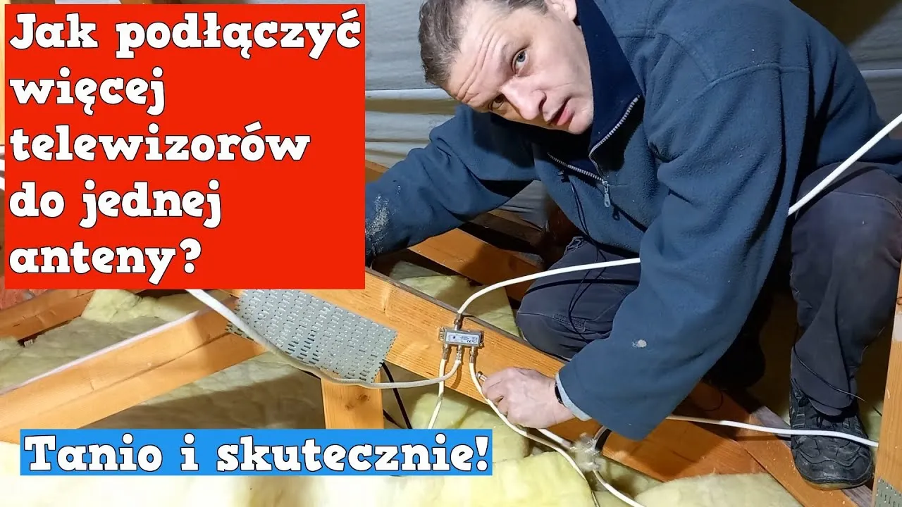Zdjęcie Jak podłączyć dwa telewizory do jednej anteny satelitarnej bez problemów