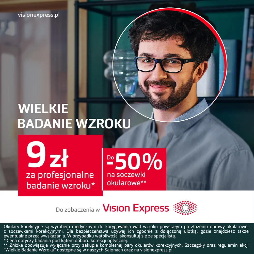 Zdjęcie Jak wygląda badanie wzroku w Vision Express? Przygotuj się na wizytę