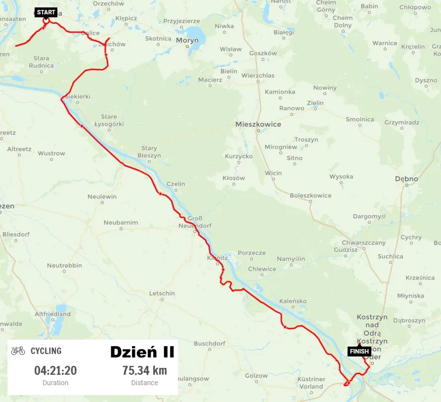 Zdjęcie Szlak rowerowy Odra-Nysa – Mapa, noclegi i atrakcje na trasie
