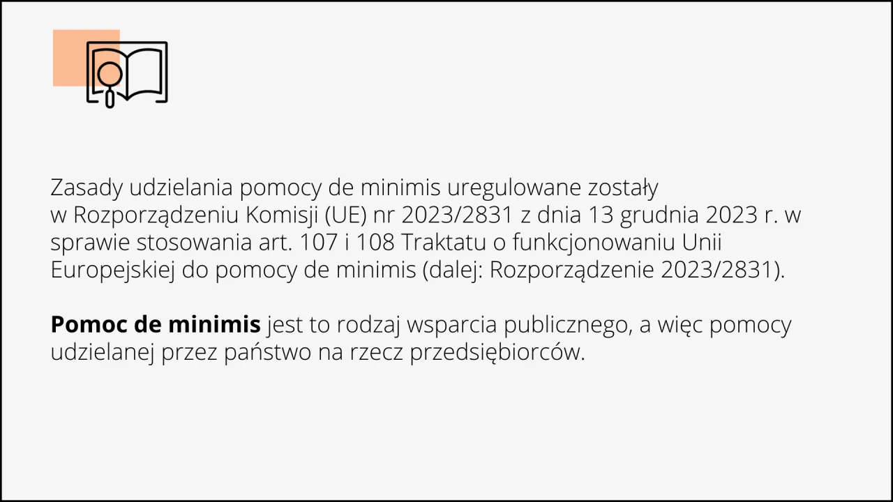 Zdjęcie Zasady przyznawania pomocy de minimis - poznaj limity czasowe wsparcia