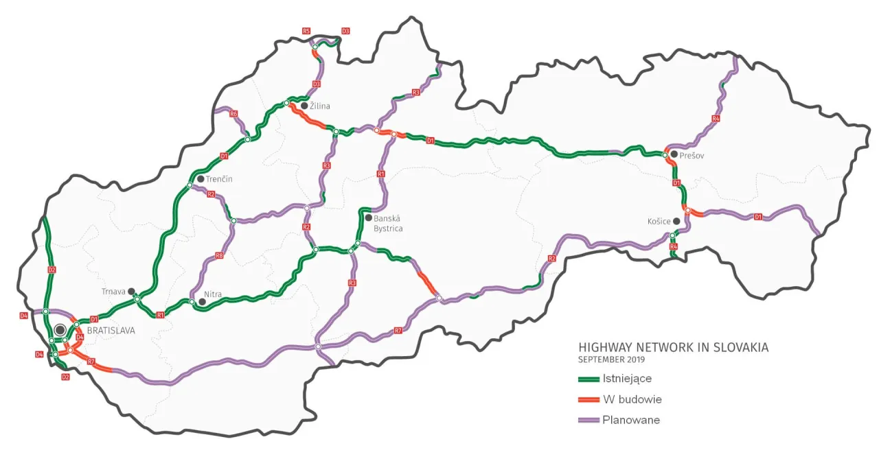 Zdjęcie Jak ominąć płatną autostradę na Słowacji i zaoszczędzić pieniądze