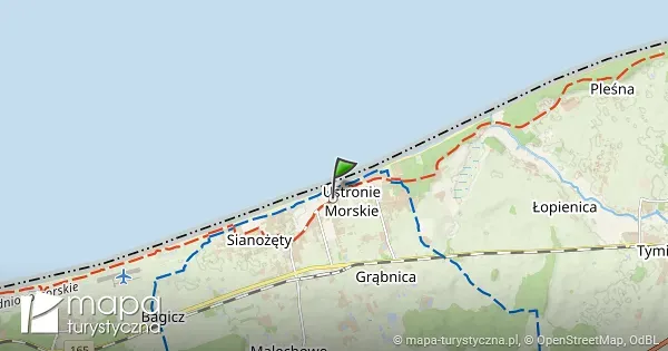 Zdjęcie Ile km z Ustronia Morskiego do Kołobrzegu? Sprawdź różnice w trasach