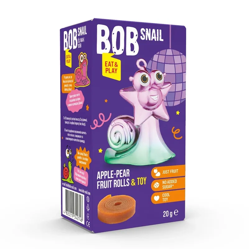 Zdjęcie Bob Snail zabawka - zdrowe przekąski z niespodzianką dla dzieci