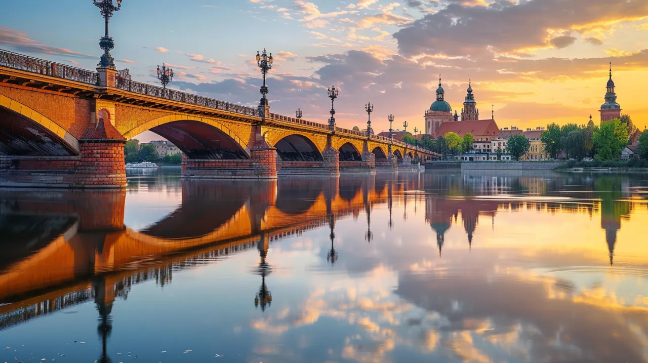 Zdjęcie Most Kraków: Co czyni go zabytkiem miasta nad Wisłą?