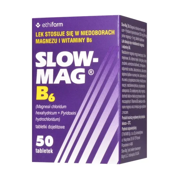 Zdjęcie Slow Mag B6 – lek czy suplement? Odkryj prawdę o jego zastosowaniu