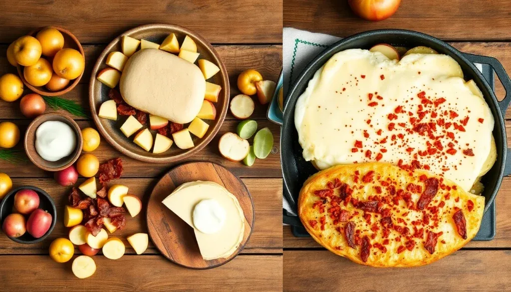 Zdjęcie Ingrédients essentiels pour réussir votre tartiflette savoyarde parfaite