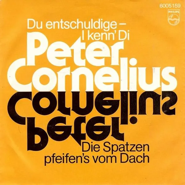 Zdjęcie Peter Cornelius du entschuldige - i kenn' di Songtext und Bedeutung