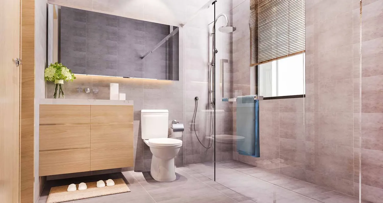 Zdjęcie Ventana de ba&ntilde;o: &iquest;C&oacute;mo elegir la perfecta para luz y privacidad?