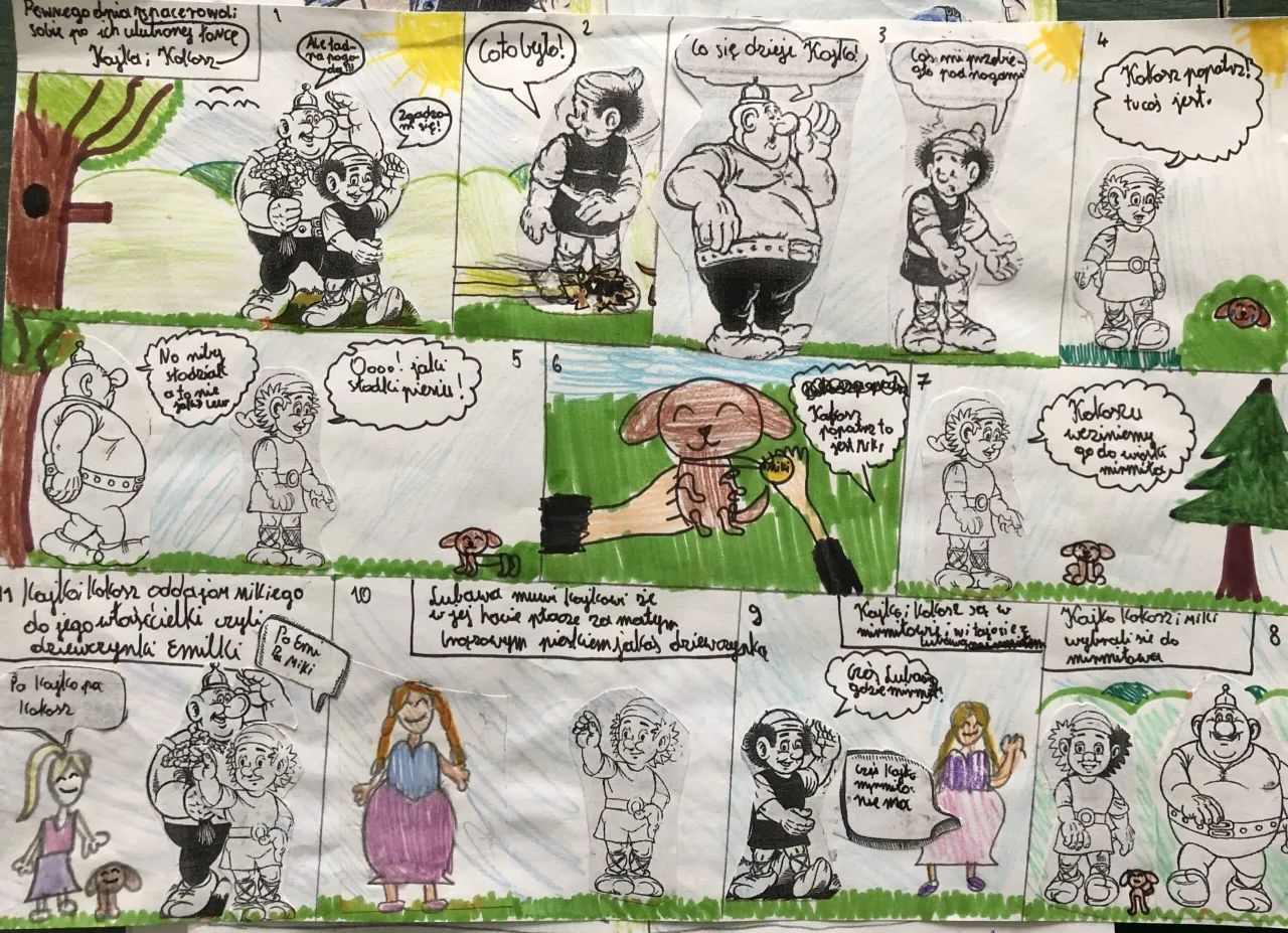 Zdjęcie Jak narysować komiks Kajko i Kokosz – proste kroki do sukcesu