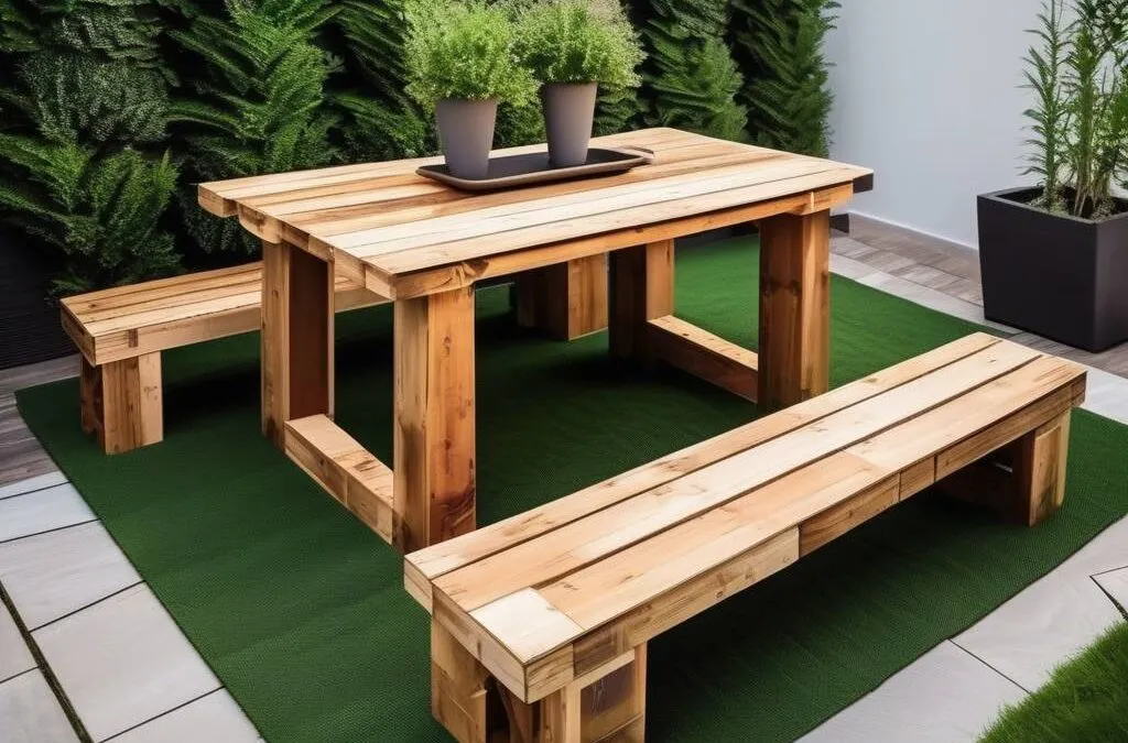 Zdjęcie Jak zrobić stół z palet – prosta instrukcja dla każdego DIYer'a