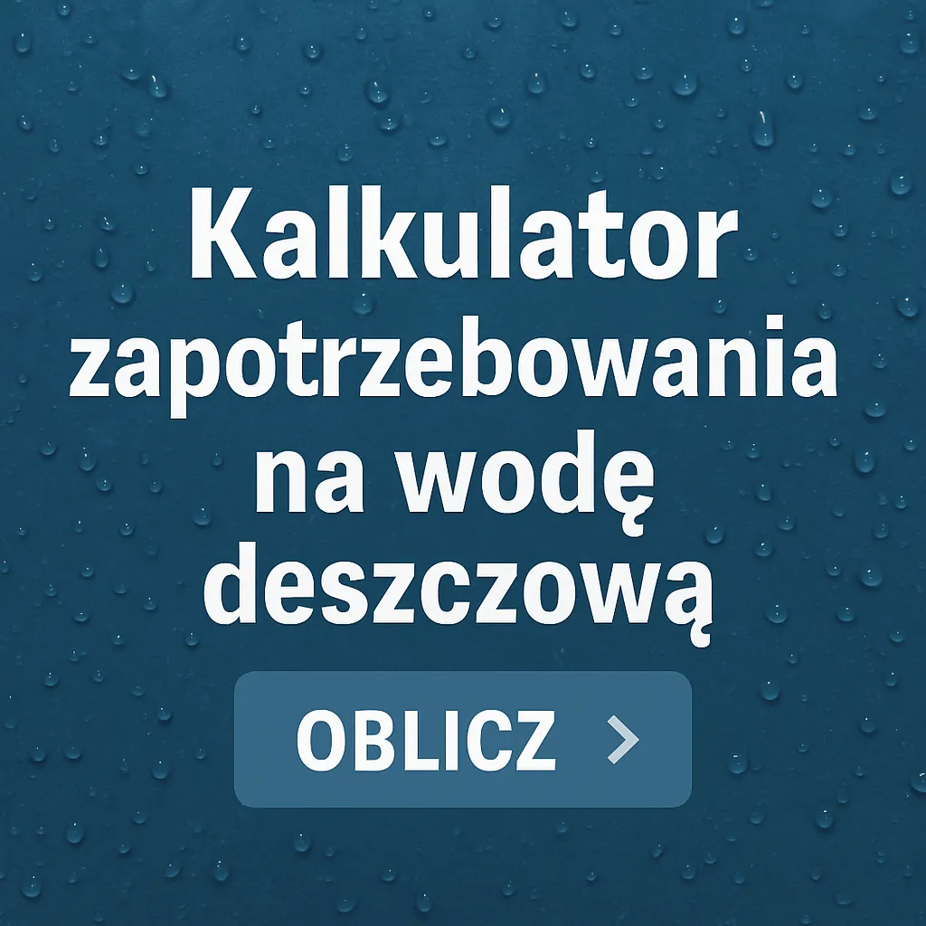 Zdjęcie Ile wody z dachu kalkulator - oblicz oszczędności z deszczówki