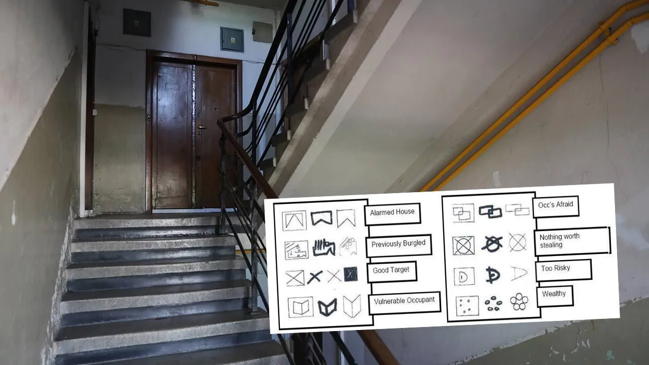 Zdjęcie Jak złodzieje oznaczają mieszkania w bloku i jak się przed tym bronić