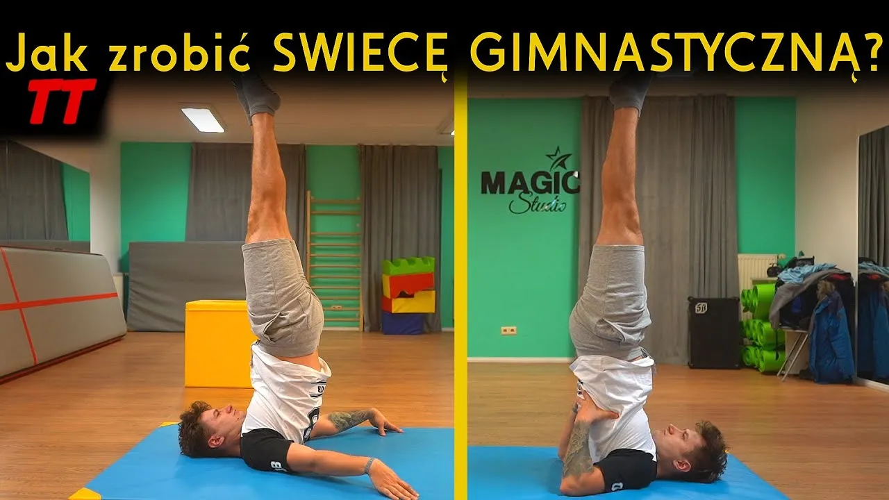 Zdjęcie Jak zrobić świecę ćwiczenie - krok po kroku z najważniejszymi wskazówkami